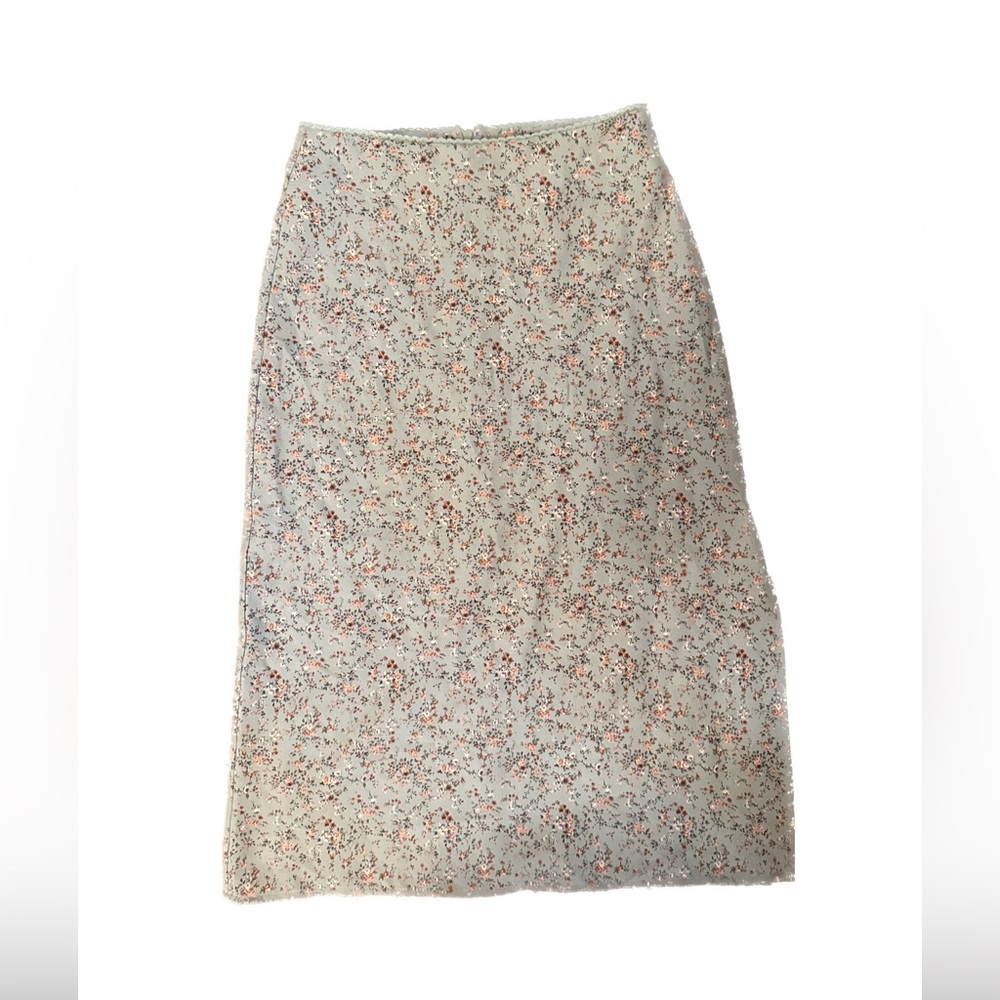 Brandy Melville Midi Floral Skirt XS